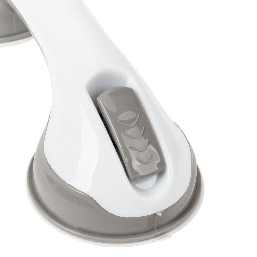 Bathroom Grab Bar | No Drilling | Strong Suction Cup | Added Safety | SecureHold