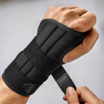 Adjustable Wrist Brace with Stabilizing Splint