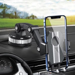 Smartphone Holder with Suction Cup and 360° Rotation