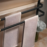 AluHalter | 3-stufiger Wand-Handtuchhalter – Platzsparendes Design