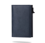 Elegant card holder with integrated AirTag compartment
