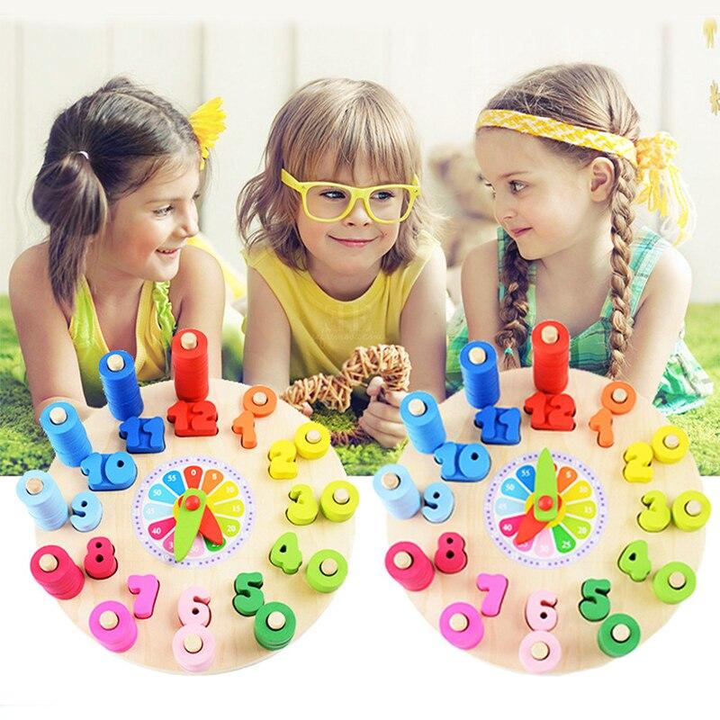 Montessori-Inspired Learning Clock for Kids