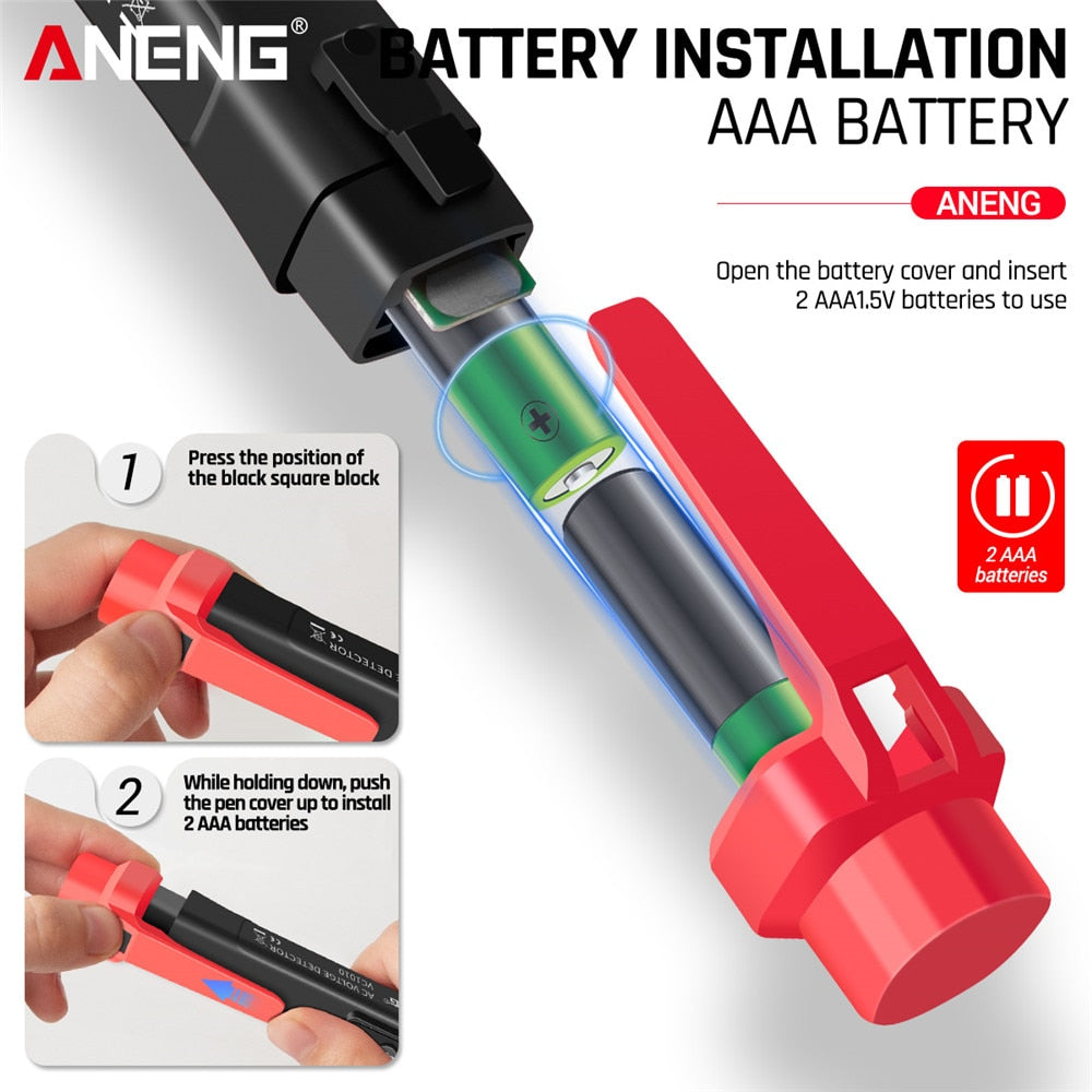 Smart AC/DC Voltage Tester - 12-1000V
