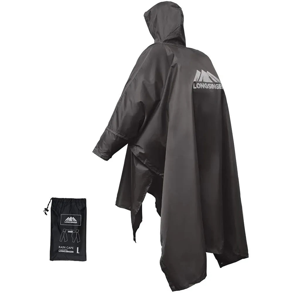 Versatile, Lightweight, and Waterproof Outdoor Poncho for Adventures
