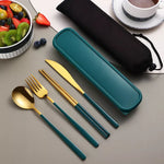 Elegantes Besteckset aus rostfreiem Edelstahl