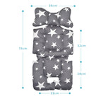 Breathable Stroller Liner – Comfortable Cushion Pad for Car Seats
