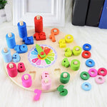 Montessori-Inspired Learning Clock for Kids
