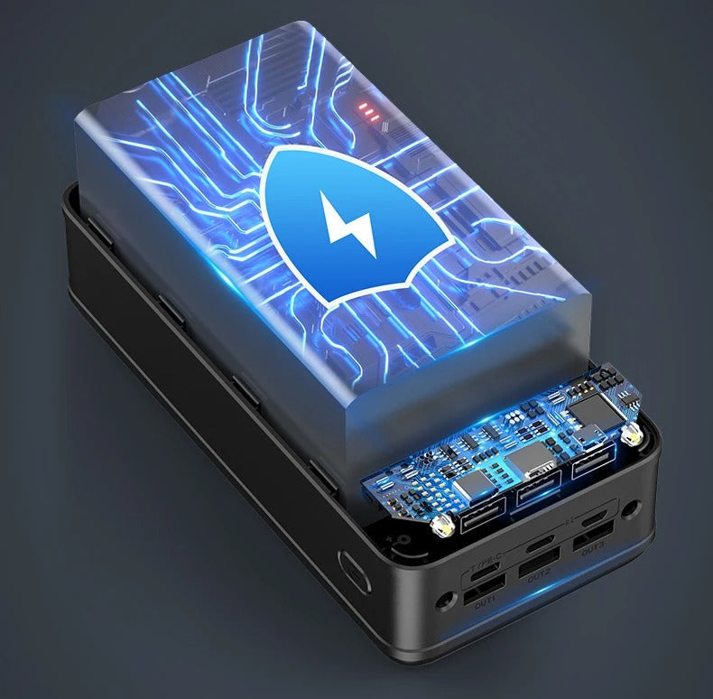 Ultra-Kraftvolle 50.000mAh Powerbank – Immer für dich da