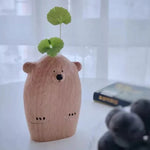 Charming little bear vase