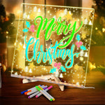 LED Drawing Board – Reusable Writing Tablet with Light Pen