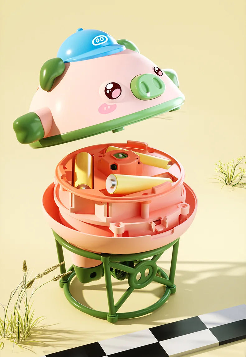 Pig Toy for Balance and Dexterity