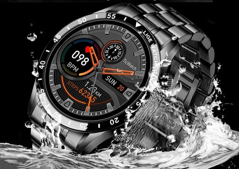 Luxury 4G Smartwatch – Elegant Watch with Calls, GPS, and Health Features