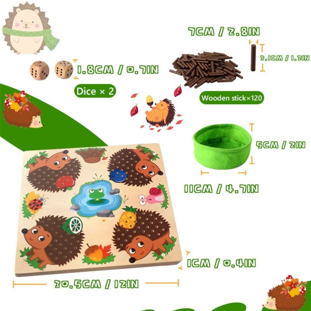 Igel Abenteuer - Das Zählspiel für Kinder