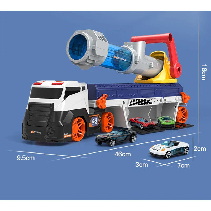 Toy truck for cars – Toy with loading function