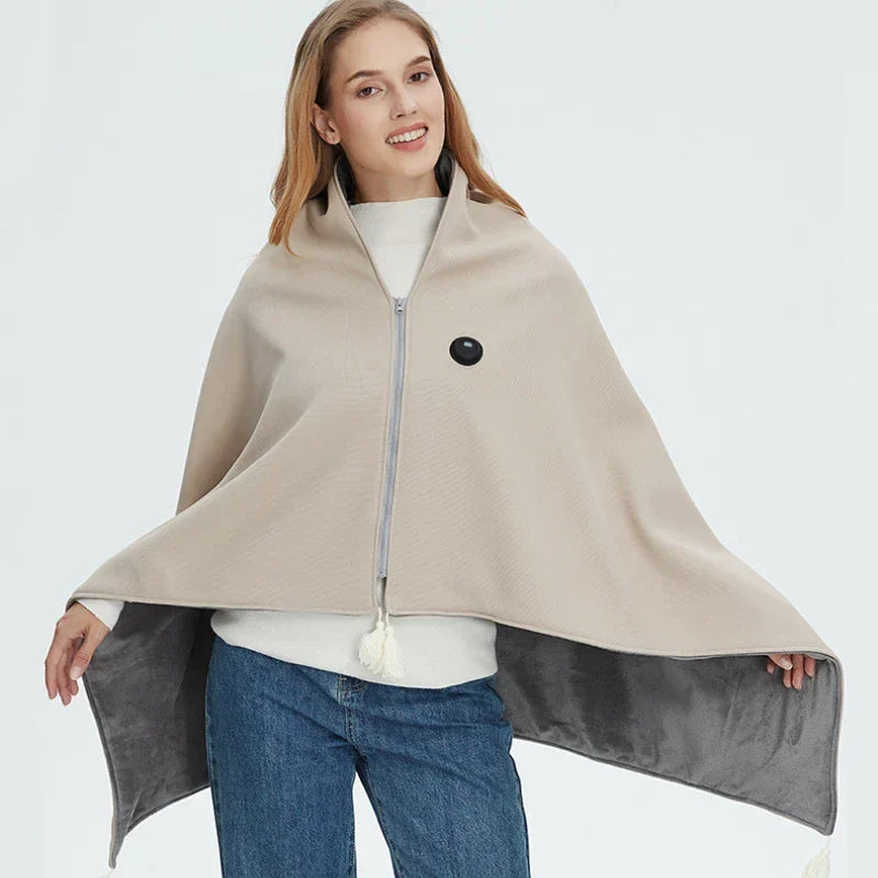 USB Heated Blanket | Portable Warmth On-the-Go | Cozy Hug