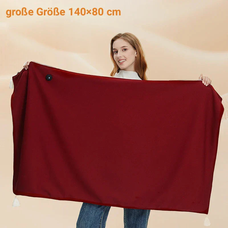 USB Heated Blanket | Portable Warmth On-the-Go | Cozy Hug