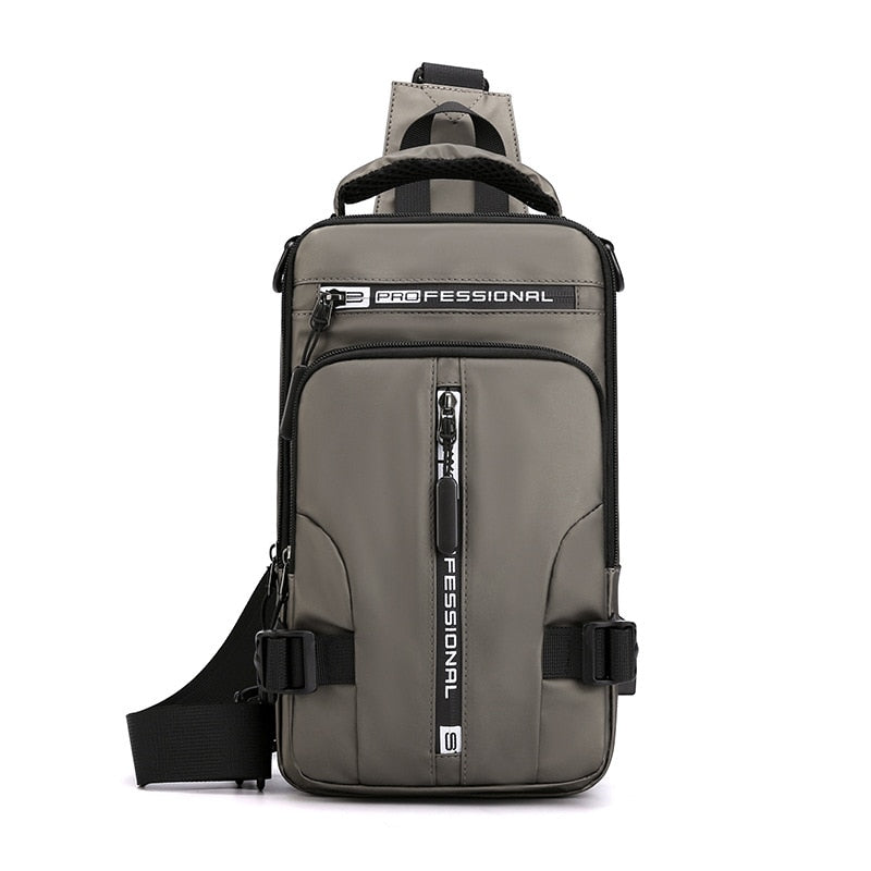 Waterproof Oxford Shoulder Bag in Modern City Style