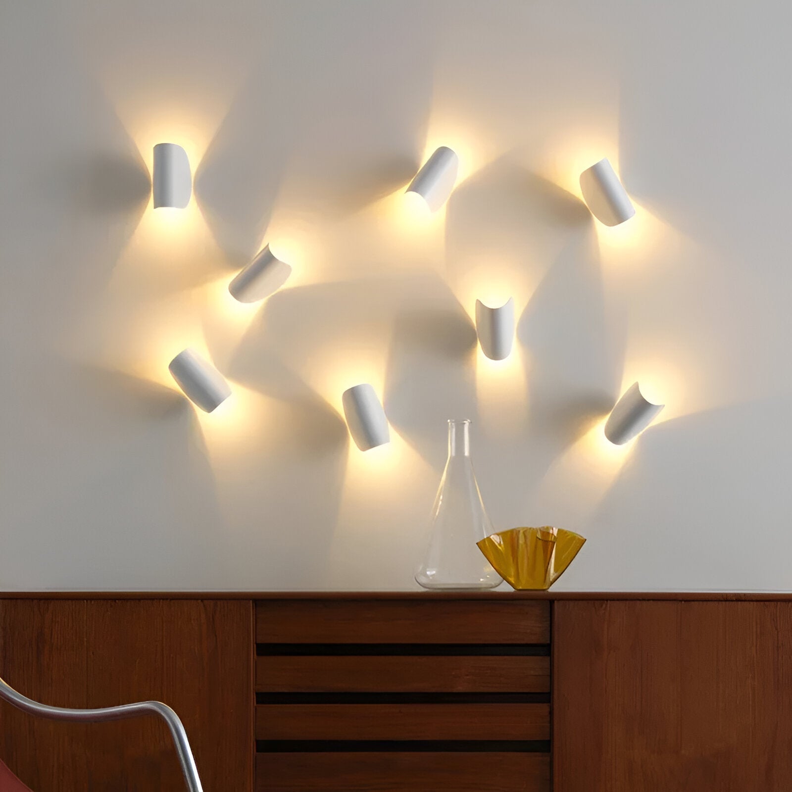 Flexibel Einstellbare Wandlampe aus Metall für Jeden Raum