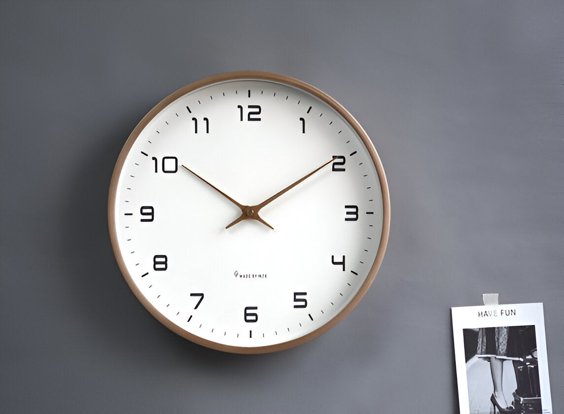 Elysium Holz-Wanduhr – Stilvolle Uhr im skandinavischen Design