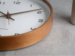 Elysium Holz-Wanduhr – Stilvolle Uhr im skandinavischen Design