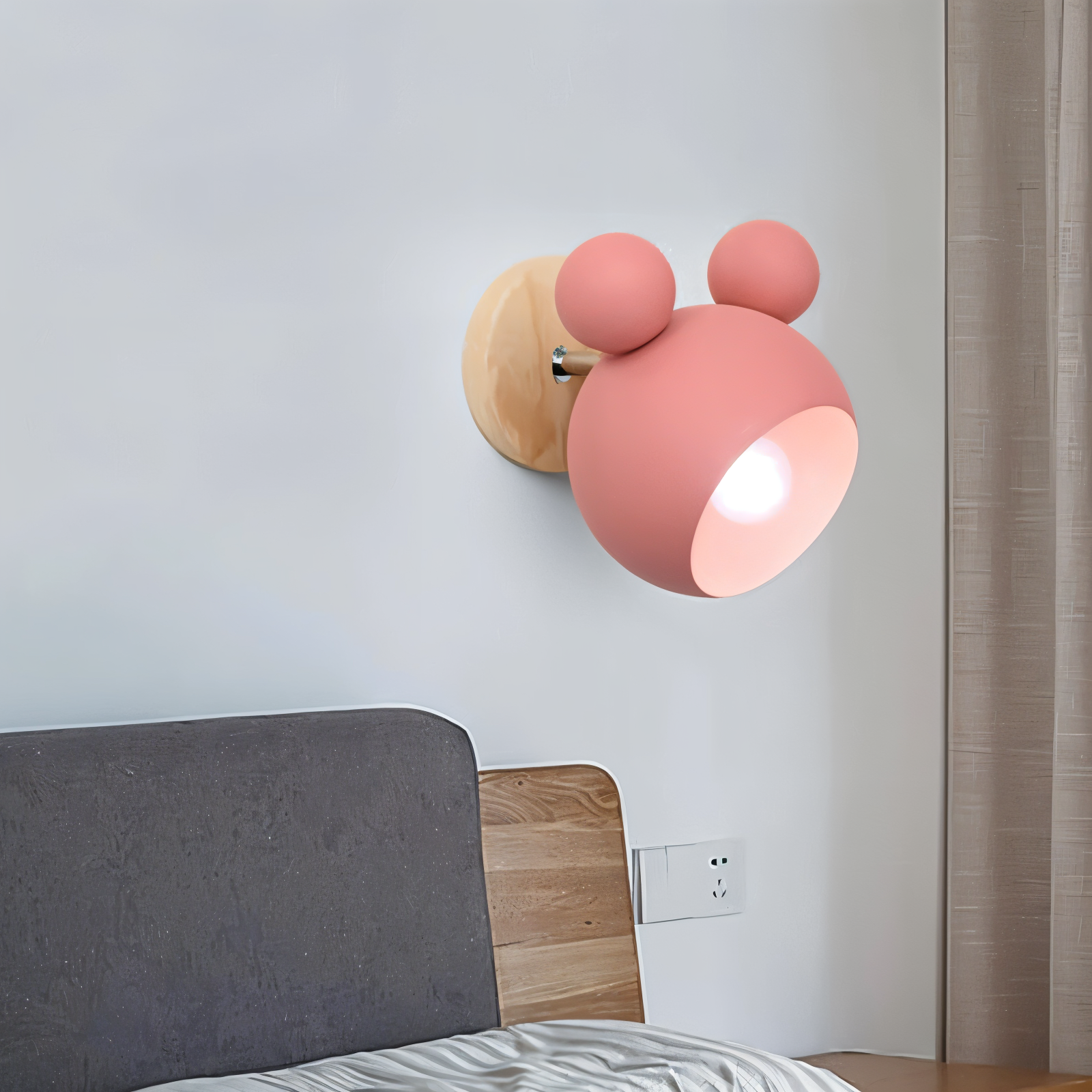 Flexibles Wandlicht im modernen Macaron-Design für jedes Zimmer