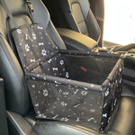 Elevated Dog Car Seat – Waterproof, Non-Slip, and Secure for On-the-Go