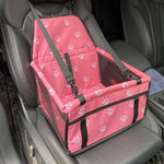 Elevated Dog Car Seat – Waterproof, Non-Slip, and Secure for On-the-Go