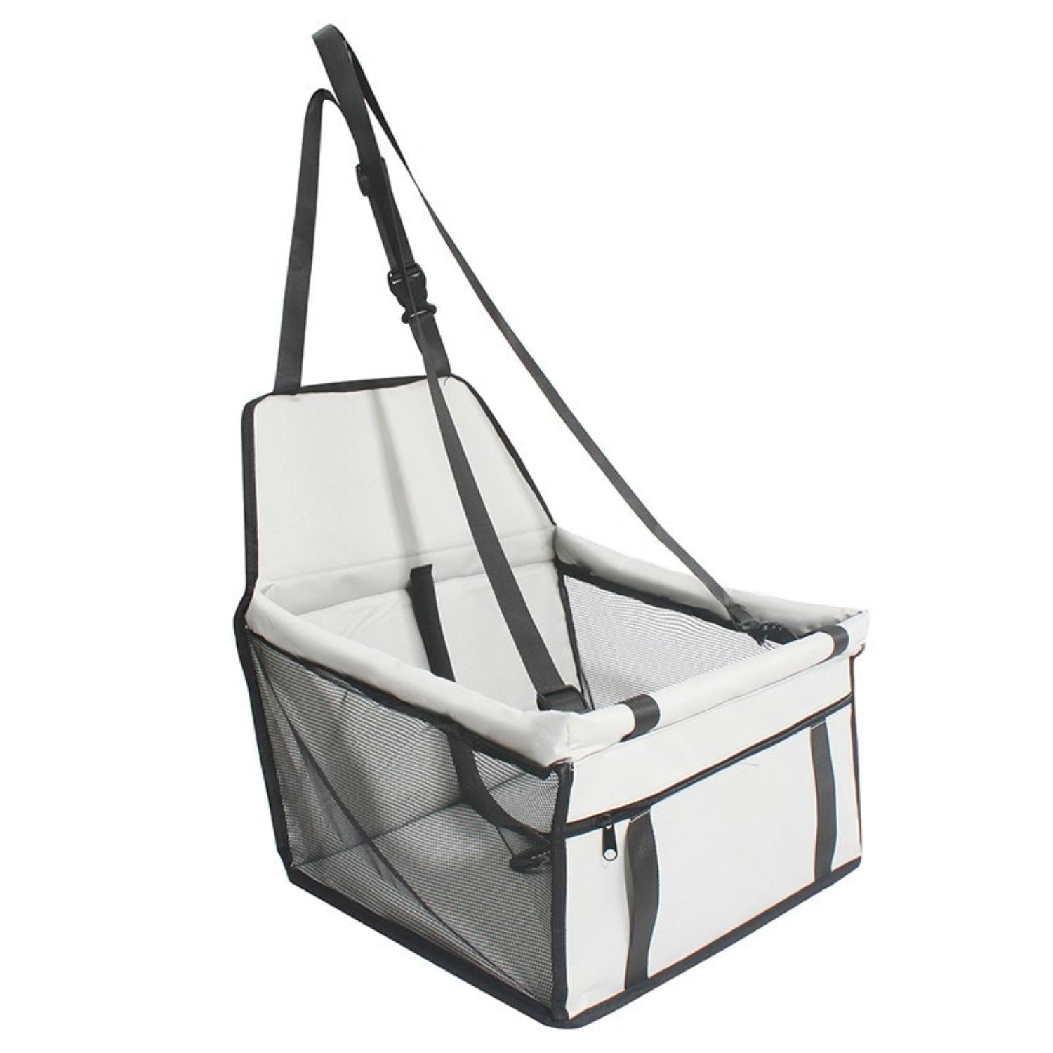 Elevated Dog Car Seat – Waterproof, Non-Slip, and Secure for On-the-Go