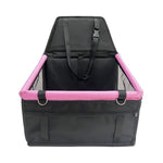 Elevated Dog Car Seat – Waterproof, Non-Slip, and Secure for On-the-Go