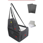 Elevated Dog Car Seat – Waterproof, Non-Slip, and Secure for On-the-Go
