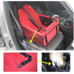 Elevated Dog Car Seat – Waterproof, Non-Slip, and Secure for On-the-Go