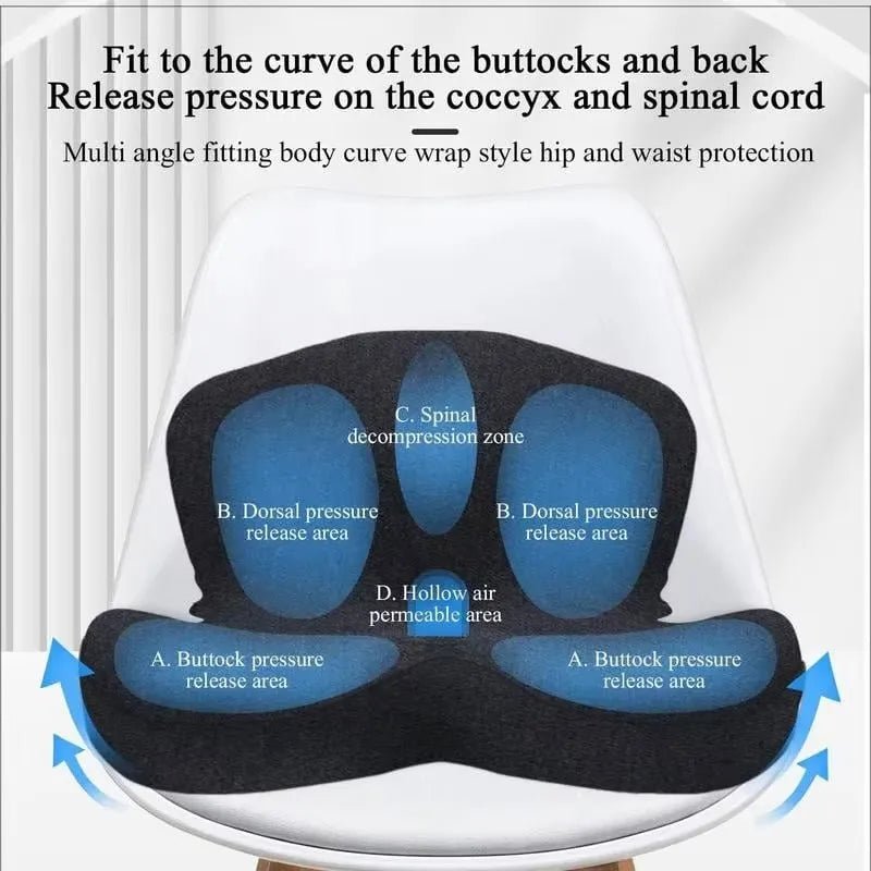 Comfortable Hip Cushion | Pressure Relief for Relaxed Sitting