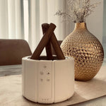 Kaminfeuer-Stil Luftbefeuchter mit sanftem Licht – USB Aroma Diffusor für Innenräume
