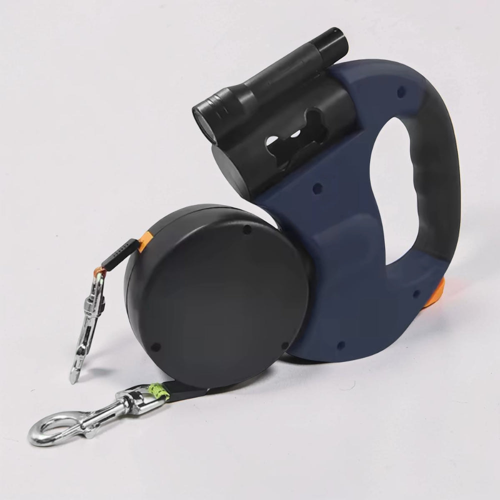 Two-Dog Lead: Retractable Leash for Stress-Free Walks