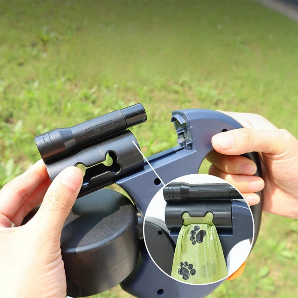 Two-Dog Lead: Retractable Leash for Stress-Free Walks