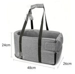 Dog Car Seat | Elevated Car Seat | Secure Attachment with Straps | PetSafe