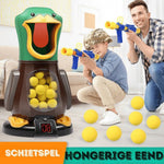 Hungriger Erpel | Schießspielset für stundenlangen Spaß