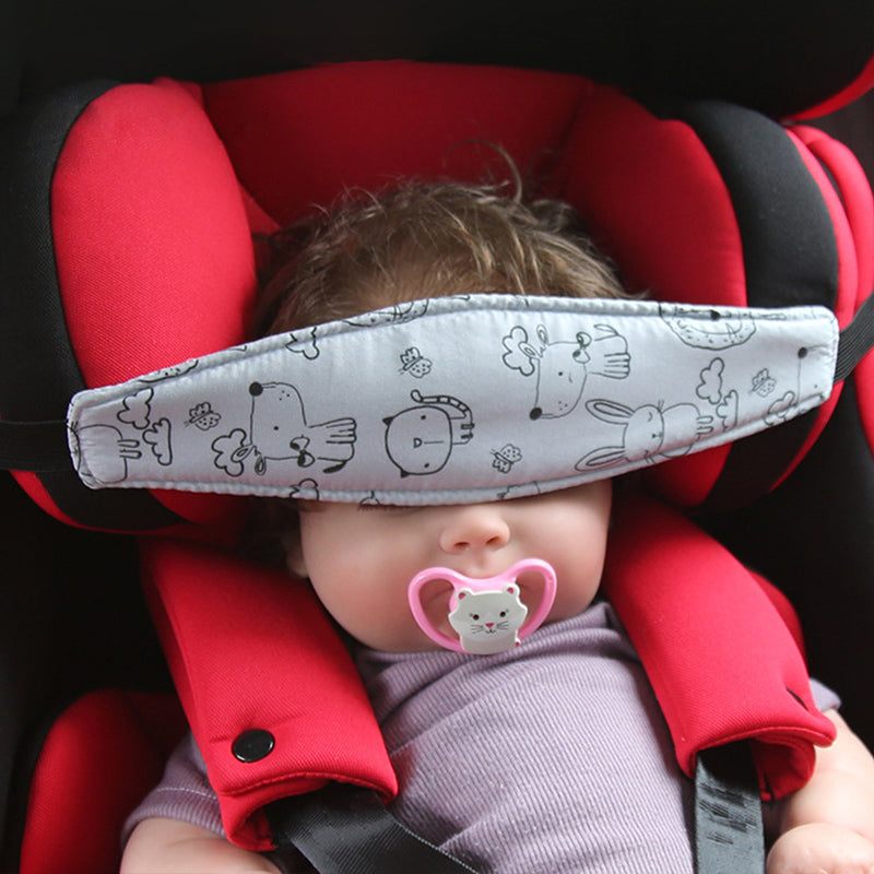 Child car seat headrest for optimal support