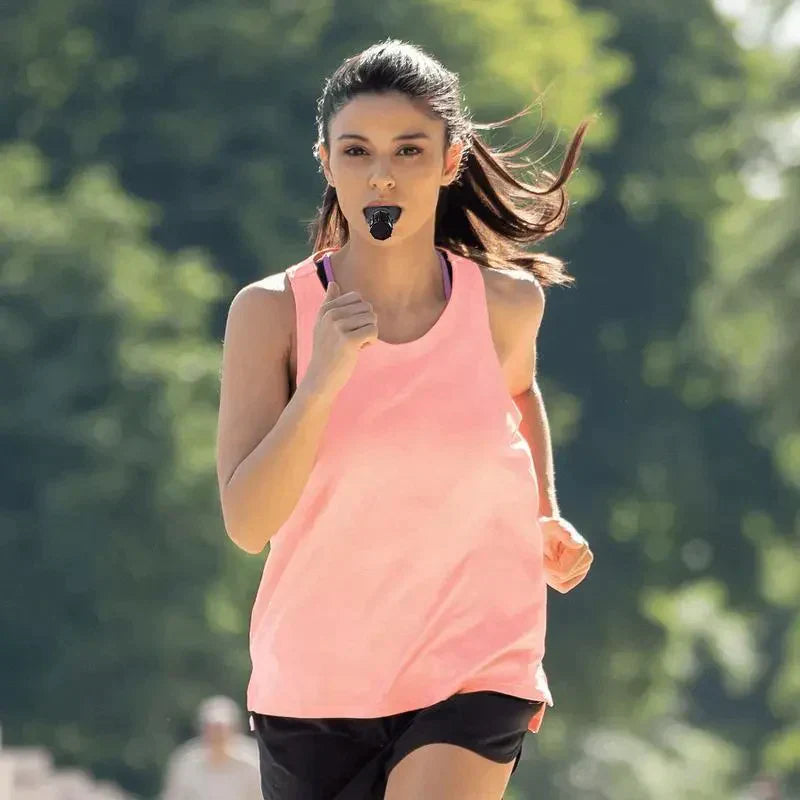 Breathing trainer for effective breathing exercises