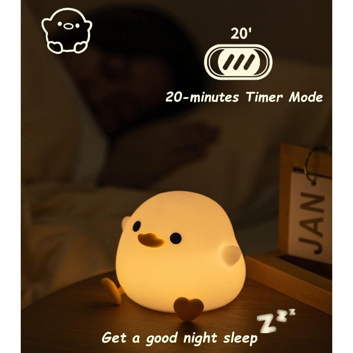 Automatic Duck Silicone Night Light - DuckieDream Light