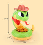 Snake game with folding mechanism