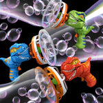 Dinosaur-themed bubble gun