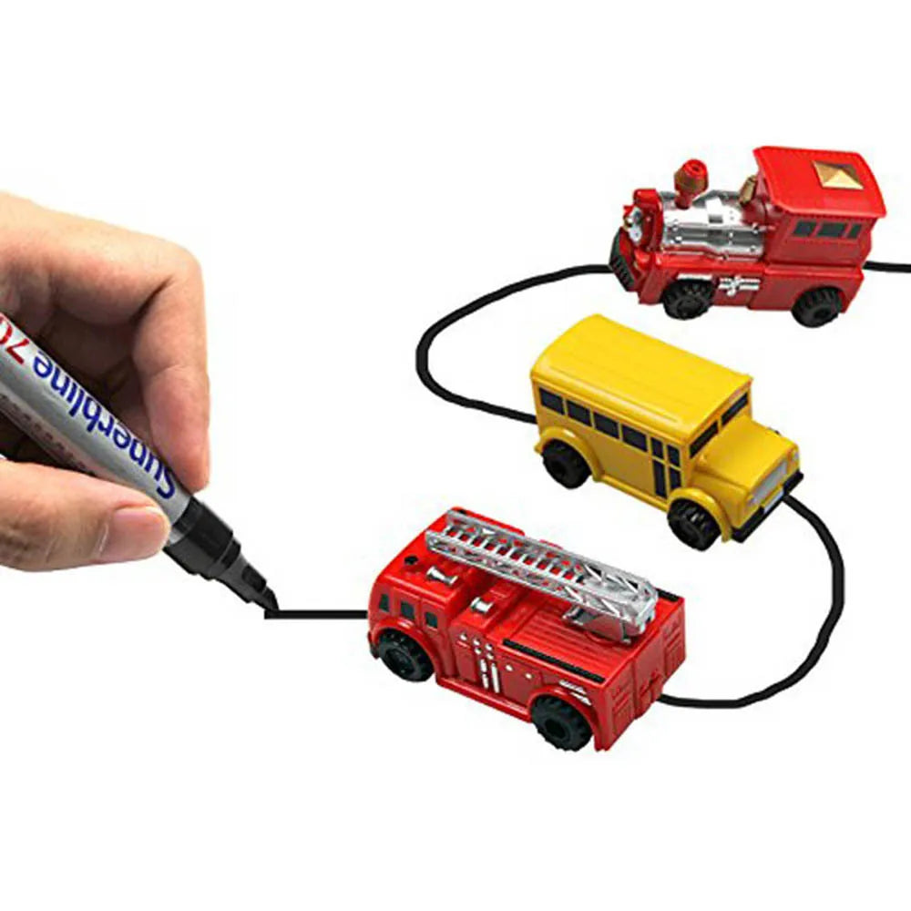 Smart Line Vehicle | Follow Your Drawn Paths