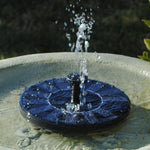 Solarbrunnenpumpe mit Wasserweichmacher – Für Teich, Vogelbad oder Garten dekorieren