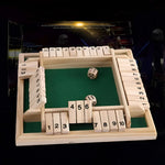 Family-friendly wooden board game for entertaining evenings