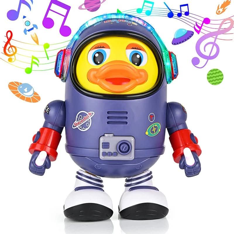 Merry Dancing Duck: Interactive Toy with Light and Music