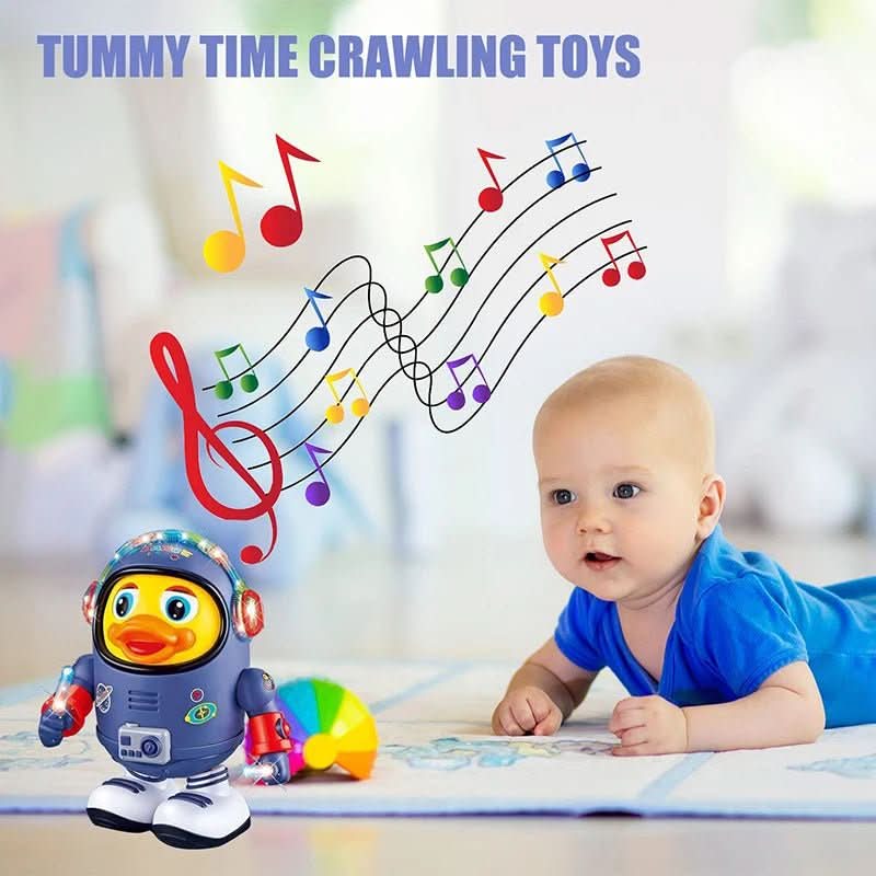 Merry Dancing Duck: Interactive Toy with Light and Music