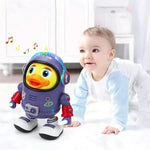 Merry Dancing Duck: Interactive Toy with Light and Music