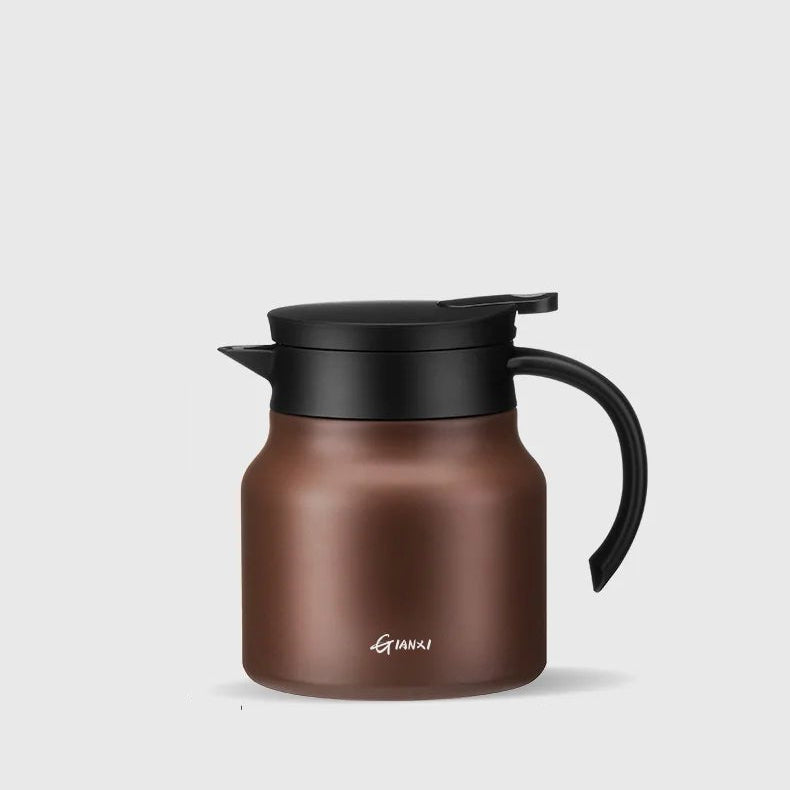 Isolierte Teekanne mit Edelstahl-Infuser für perfekten Genuss