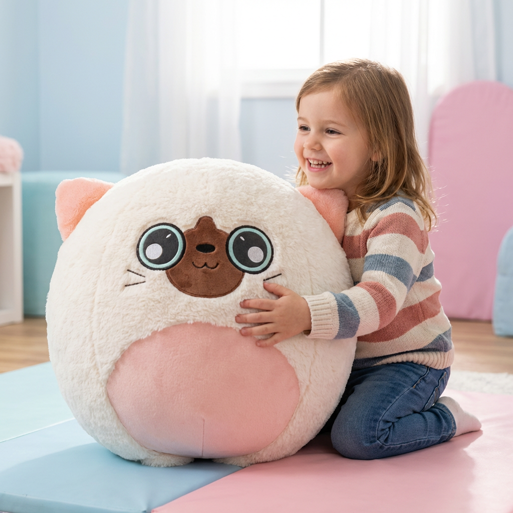 Plush Bouncy Animal Toy - Inflatable Kids' Toy